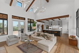 Brad Moore Builders Family Room Open Concept