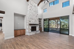 Brad Moore Builders Vintage Oaks Fireplace