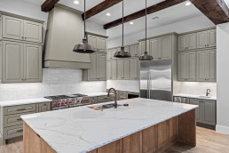 Brad Moore Builders Vintage Oaks Kitchen Island