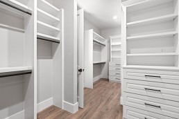 Brad Moore Builders Vintage Oaks Master Closet