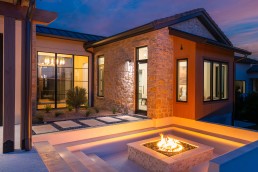 Brad Moore Builders Parade of Homes 2025 Boerne Firepit