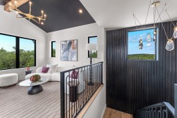 Brad Moore Builders Parade of Homes 2025 Boerne Stairs Den