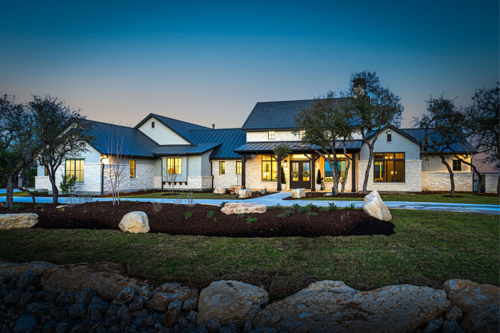 Brad Moore Builders Texas Hill Country Farm House