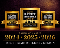 Brad Moore Builders Best Home Builder Design awards 2024, 2025 and 2026